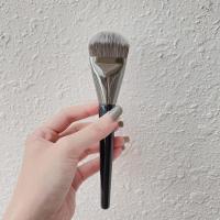 黑色 人造纤维 820粉底刷扁头舌型不吃粉fillimilli无痕刷面膜泥膜超薄化妆刷