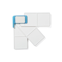 魔力蓝小号 秀普扇形调色盘调色板水彩颜料盘水粉调色盘画盘水粉画颜料调色板