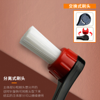 商用咖啡机冲煮头清洁刷加长手柄清洗弯头尼龙刷子咖啡机器具