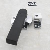 左边 烘箱门锁 冰柜把手冷库门拉手 平门拉手烤箱配件 工业拉手 烤箱锁