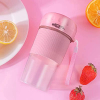 迷你款樱桃粉 N9 小米有品 小熊榨汁机家用小型迷你便携式多功能全自动随身榨汁杯