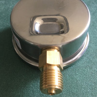 老式爆米花机专用耐震压力表0-2.5MPA火烧爆米花锅表0-25公斤