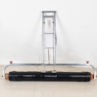 简约手拉0.8-1.2米地膜机 手拉式地膜覆膜机多功能高垄平地盖膜机人工薄膜神器农用工具铺地