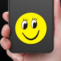 笑脸 帮复制电子门禁卡超薄手机贴变门禁NFC模拟改配业主考勤电梯IC卡