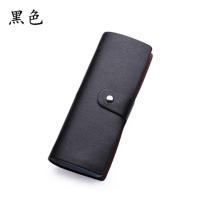 黑色 长款卡包40卡位 男女式多卡位 大容量 防消磁卡套名片包卡夹