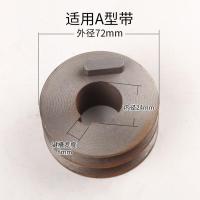 电机皮带轮 内孔 24MM 400切割机压板三相电大砂轮机夹板配件切割机盖板电动工具切割机