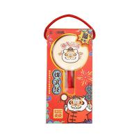 胖虎拨浪鼓 80mm*180mm 我不是胖虎不二马大叔九木杂物社联名款敲有福拨浪鼓童年儿童玩具