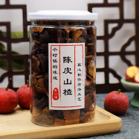 陈皮山楂干250g罐装酸甜咸九制山楂陈皮味浓老味道蜜饯果干狐小哆