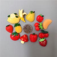 全套10个 单个尺寸2cm左右 小 水果蔬菜冰箱贴磁贴创意立体可爱食物早教白板帖家居装饰品留言贴