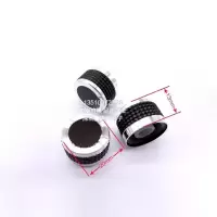 20*13花轴O孔 通用汽车音响车载导航旋钮盖CD音量调节开关铝合金菠萝格电位器帽