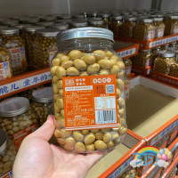 鱼皮花生 上海山姆购加州原野鱼皮花生(裹衣花生)嘎嘣脆儿童年的味道920g罐