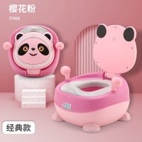 PP硬垫无音乐灯光无赠品粉色 儿童加大马桶宝宝坐便器男/女孩防侧翻尿盆1-6岁小儿尿桶音乐灯光