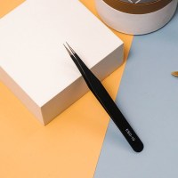 一把加厚精密尖头镊子 多肉专用镊子园艺加厚尖头弯头圆头不锈钢夹子种植工具镊子夹种多