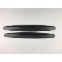 保险杠黑色一对-T51 汽车防撞条贴PVC后保N险杠防撞条车头车身轮眉防擦碰防刮胶条