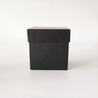 黑色方形花盒 尺寸11*11*11cm 优艺资材 迷你圆形心形抱抱桶鲜花包装礼盒鲜花花束花艺包装材料