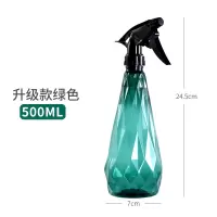 升级款500ML(绿色1个) 喷壶浇花水壶家用消毒园艺植物气压式长嘴喷雾瓶器浇水壶喷水壶ac