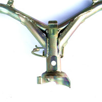 适用铃木弯梁摩托车畅迪110方向把FW110龙头车把管方向把转向手把