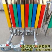 高度0.8米至1.8米高度均可定做 不锈钢伸缩围栏幼儿园安全围挡移动护栏道路施工户外折叠隔离栅栏