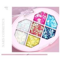 cmaadu 01#精灵之境 儿童专用舞台眼影盘幼儿园表演出亮晶晶免胶亮片彩妆全套化妆闪粉