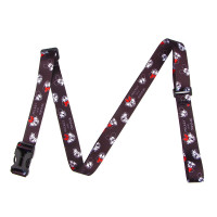 黑色 卡通款牵引绳儿童扭扭车滑板车自行车学步车拉绳书包防走丢失带子