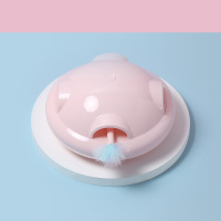 UFO-粉色[官方标配]-收藏加购送四节电池 猫玩具逗猫棒自嗨智能自动旋转电动猫咪玩具羽毛小幼猫逗猫神器