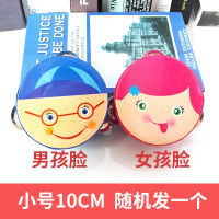 小号(10cm)随机图案发一个 儿童铃鼓老师舞蹈用玩具乐器手鼓拍鼓婴儿早教幼儿园手宝宝小摇铃
