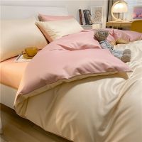 臻-奶黄 0.9m床[床单款三件套]-适合150x200cm被芯 春夏季冰丝四件套轻奢高级感南通床单被套真丝天丝床笠三件