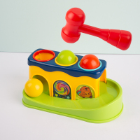 益智敲敲乐[颜色认知 锻炼手眼协调能力] 儿童多功能打地鼠宝宝益智早教敲打掌上游戏机婴幼儿迷你玩具锤子