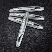 银灰 车门防撞条汽车用品大全防刮碰黑色装饰边后视镜保护防撞贴防撞胶