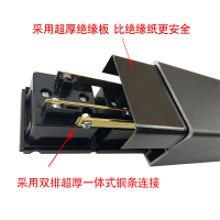 4位插孔32A双P空开无线 8000W 大功率32A8000W63A12000W18000WPDU机柜电源工业插排插座拖