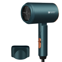 松石绿 2000W大功率 电吹风机负离子静音护发大功率速干不伤发家用学生宿舍用风筒折叠