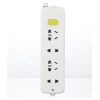 CD98J-AK2X2Z/Z 德力西接线板电源插座拖线板电插板开关插排 转接器CD98J-AK2X2Z