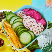 9种果蔬脆(原味)120g*1袋 五三农场果蔬脆综合果蔬干蔬菜干什锦脱水混合水果菠萝蜜脆香菇脆