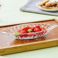 基础款[2个] 2个装加厚型玻璃香蕉船木瓜船冰淇淋杯特色沙拉碗果盘ktv小食特价