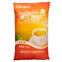 晶花植脂末优香型奶精5kg 奶茶店专用原料奶精粉奶茶伴侣大袋装
