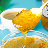 鲜活桂花茶酱桂花原浆圣代饮品原料1.1kg商用桂花酿酱冲饮烘焙