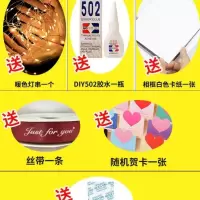 相框礼包(不含相框)原木色(不含 5寸 干花展示盒蝴蝶标本展示框标本展示盒鲜花保存相框满天星粘土展示