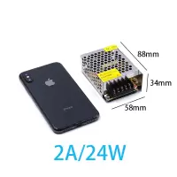 2A/24W [12V] LED灯带开关电源 12V灯条驱动变压器 适配器 镇流器 220V转12V