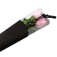 黑色10个[大号63厘米] 罗兰鲜花包装盒大号单支玫瑰盒玫瑰花单只盒花束花艺鲜花包装盒子
