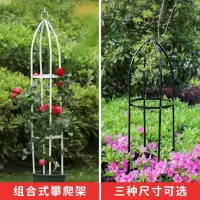 小号白色 中等 爬藤架子花支架月季花架室内花卉植物支撑杆绿萝铁线莲攀爬架园艺