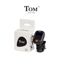 Tom黑色调音器 Tom调音器吉他尤克里里调音器十二平均律电贝司小提琴TT-30校音器