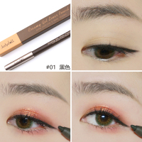 01#黑色/细闪 Judydoll橘朵眼线胶笔防水防汗持久不容易脱色不晕染棕色卧蚕笔06