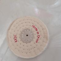 直径100mm*内孔4mm 小型微型全自动封边机封修一体机布轮抛光棉 抛光布轮棉布轮