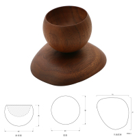 不倒翁扩香器(胡桃木专利款) 不倒翁车载扩香器香水汽车用香薰摆件持久淡香氛车上香味扩香石