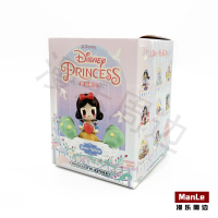 休闲假日 - 单个盲盒 迪士尼公主悠闲假日系列水晶球盲盒白雪贝儿仙蒂茉莉手办车载摆件