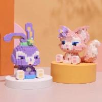 星黛露积木拼装玩具益智玲娜贝儿小颗粒女孩系列儿童拼插礼物摆件