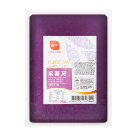 紫薯泥500g 展艺紫薯泥500g奶茶甜品包子面包披萨用原料面包芋泥烘焙原料馅料