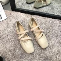 杏色 35 软到不像话!必穿蛋卷鞋韩版超chic软软软好穿简约四季奶奶鞋女鞋