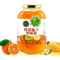蜂蜜柚子果味酱1.15kg 合康成蜂蜜柚子果味酱1.15kg 花茶果味酱 冷热皆宜 餐饮家庭 冲调