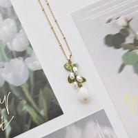 《森岭白果》项链一条 SU苏家 森林白果 长款超仙森系显瘦仙女气质耳钉复古秋冬耳环耳坠